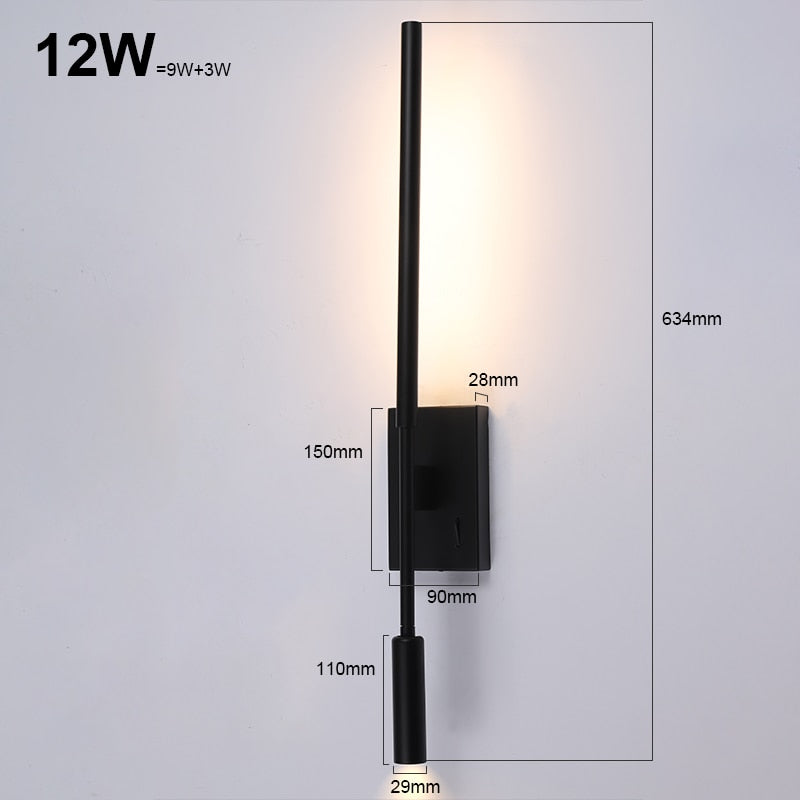 ZERN Minlast - Modern LED Wall Lamp