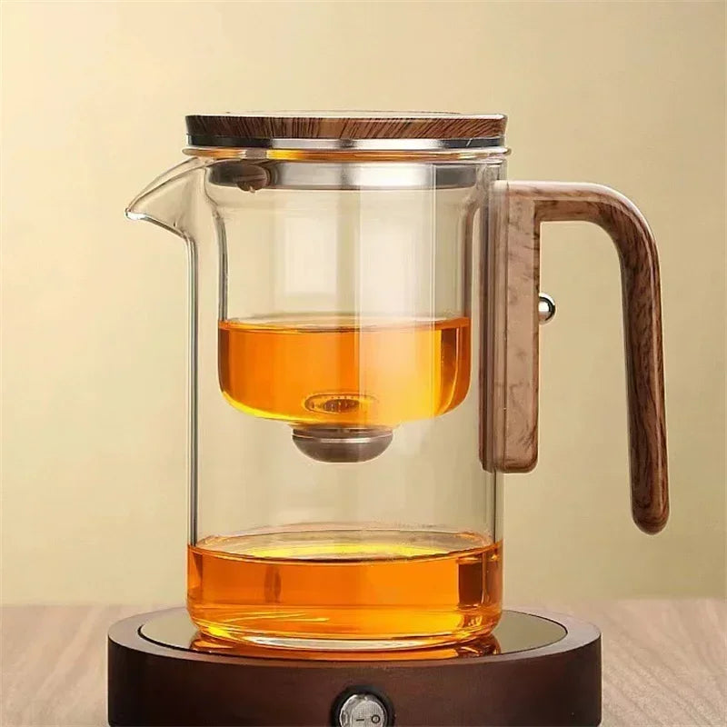 TeaMagnet - Glass Teapot with Separate Filtration