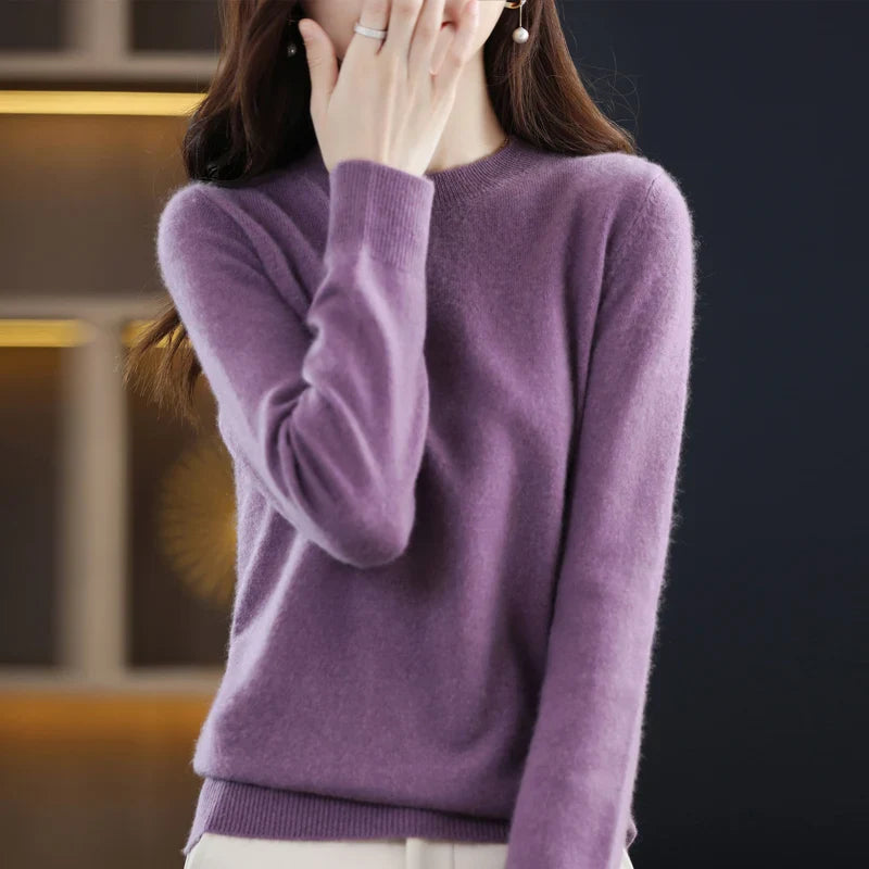 Charlotte: 100% wool cashmere sweater