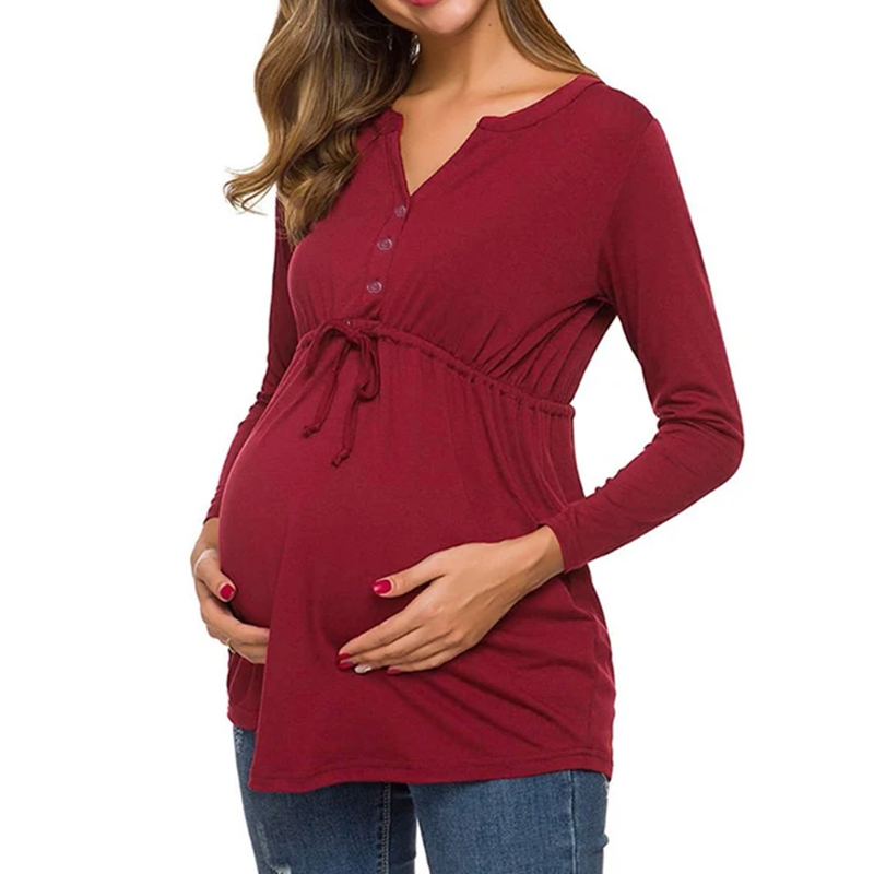 Cotton Maternity & Nursing Blouse