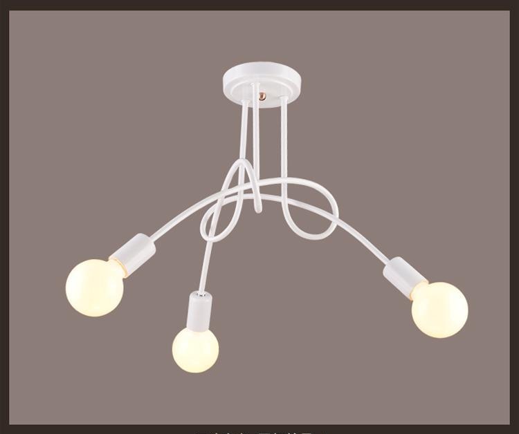 XC Anon - American Retro Wrought Iron Chandelier