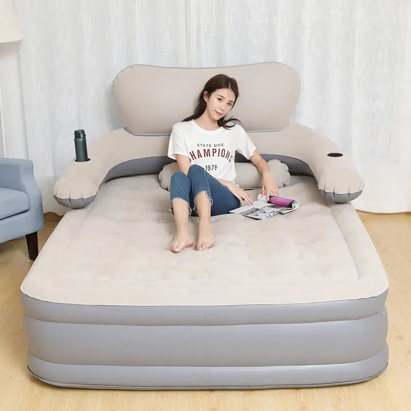 Letto Inflabile Sarah ComfortMax™ – Sonno Portatile e Lussuoso Ovunque