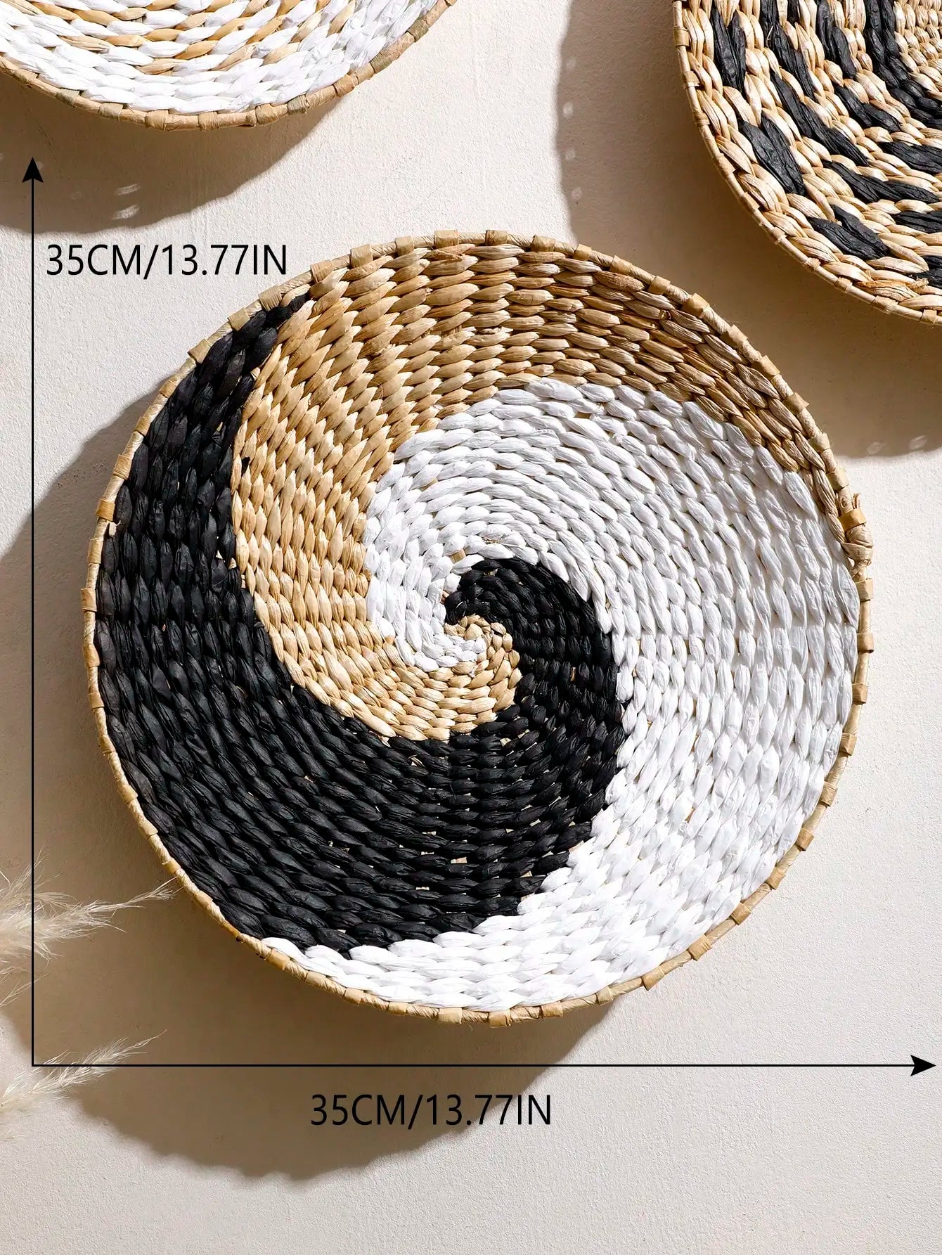 Hand Woven Basket Wall Decor