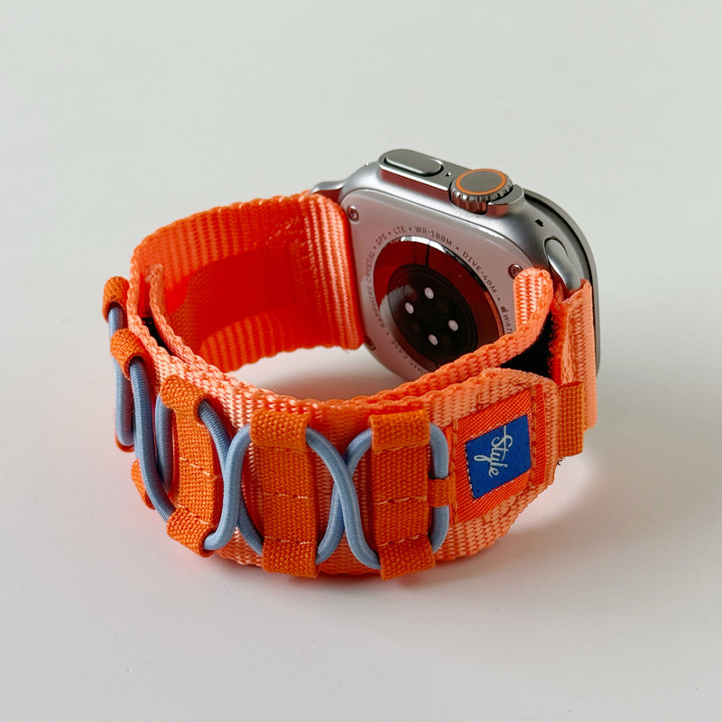 Banda de Nylon Tejida de Diseñador para Apple Watch