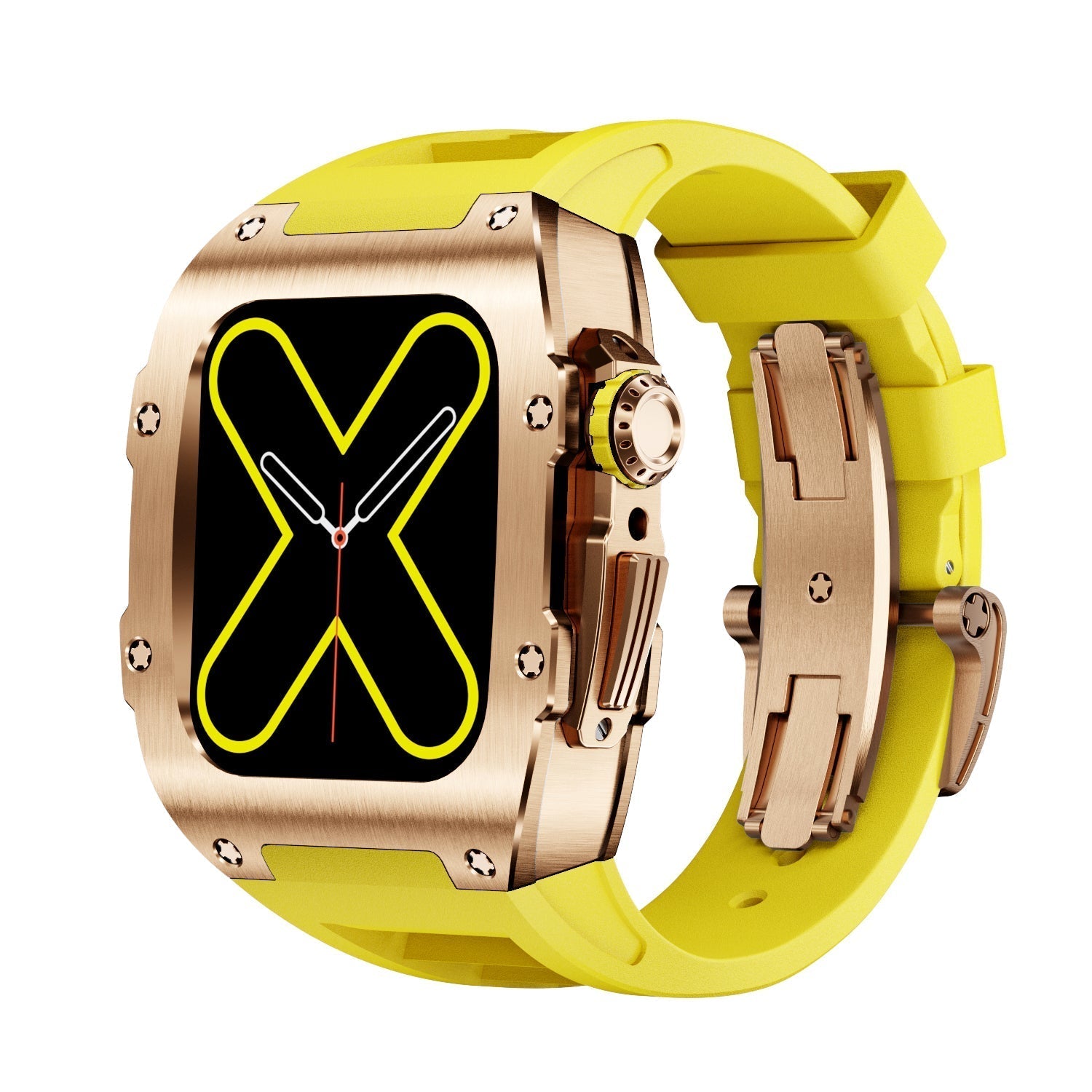 RM 9009 Series - Custodia per Apple Watch Golden