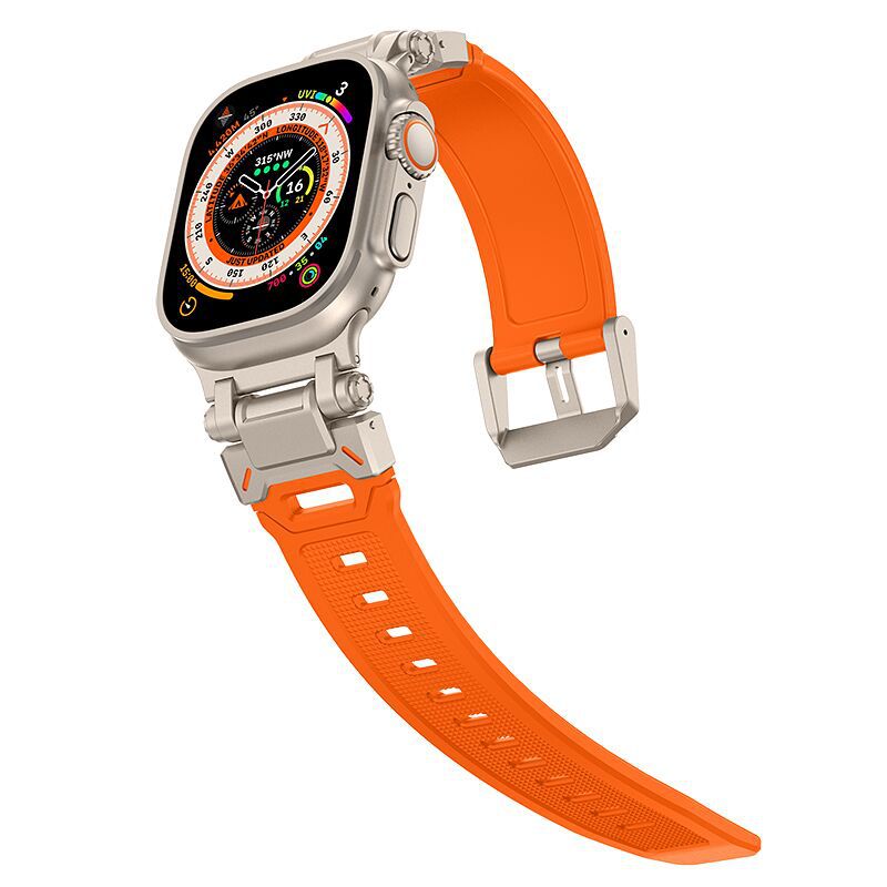 Explorer Tactical Fluoro Gumi Apple Watch Szíj