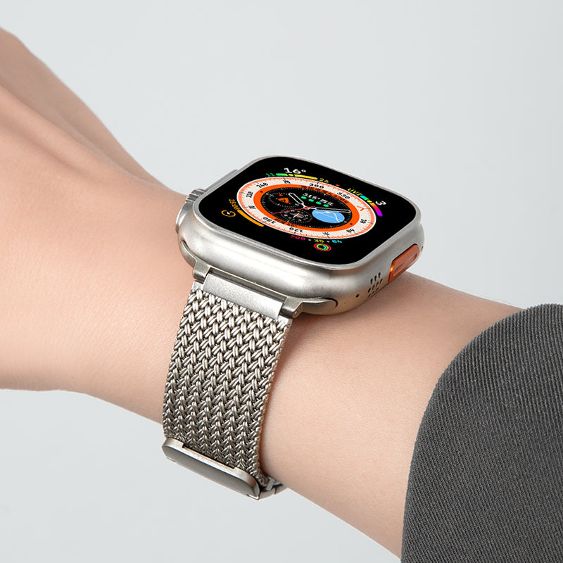 Fonott mágneses szíj Apple Watch-hoz