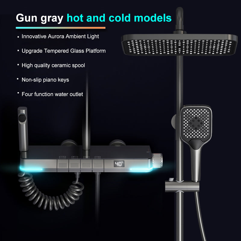 Thermostatic Digital Display Shower System