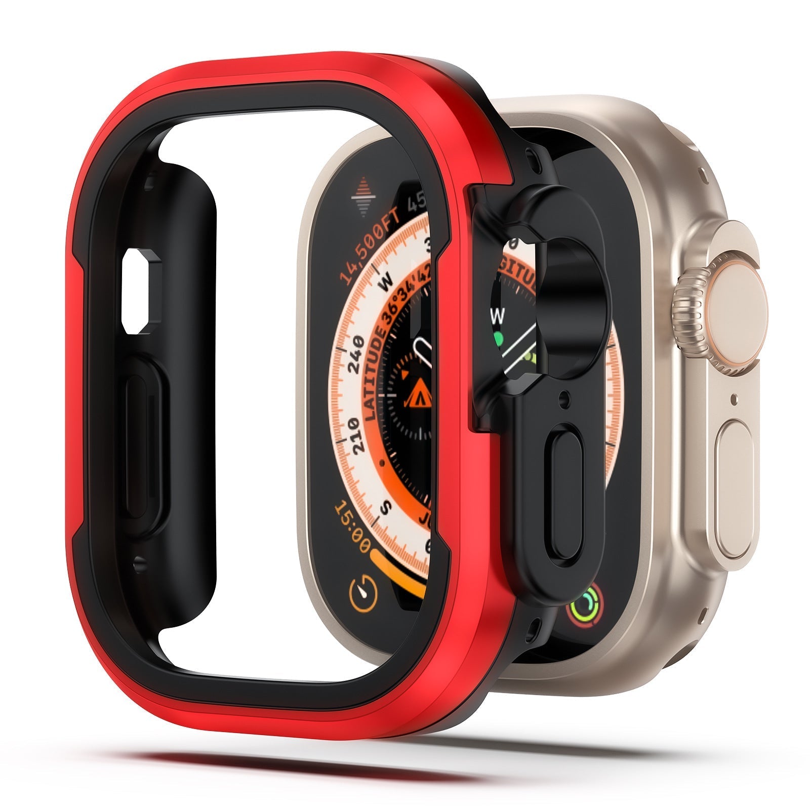 Carcasa bumper din aliaj de aluminiu pentru Apple Watch