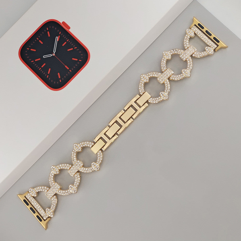 Funky Diamantarmbånd for Apple Watch