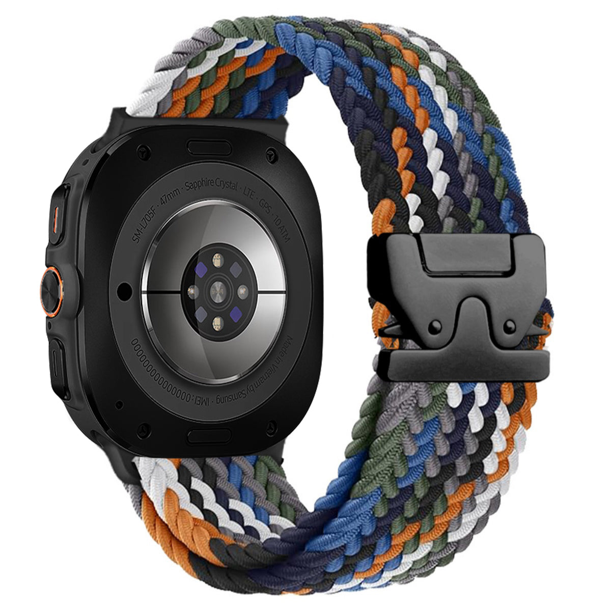 Nylon Gevlochten Band Voor Samsung Ultra Horloge