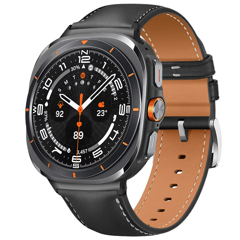 Orologio in Vera Pelle per Samsung Watch Ultra