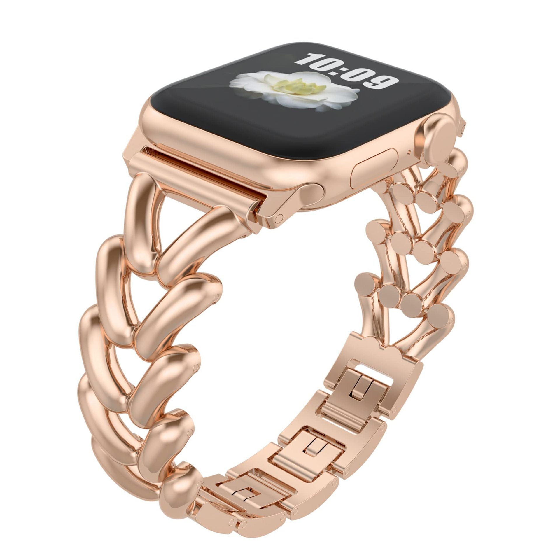 Luxury Heart Bracelet for Women - Apple Watch Straps