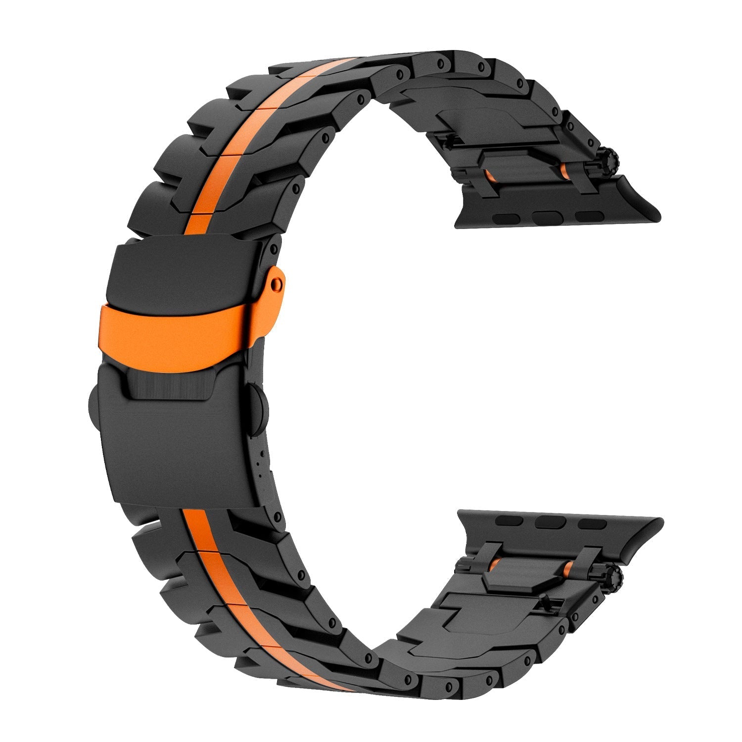 Mech Warrior Metalen Horlogeband Voor Apple Watch