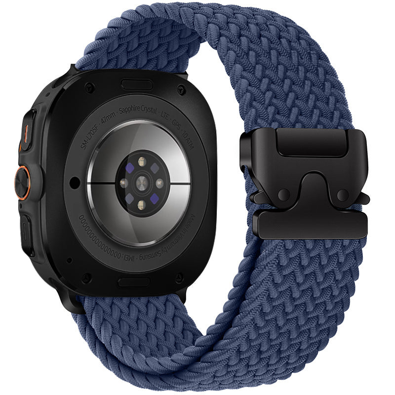 Nylon Fonott Szíj Samsung Watch Ultra-hoz