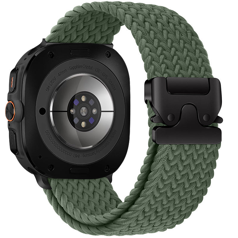 Nylon Geflochtenes Armband Für Samsung Watch Ultra