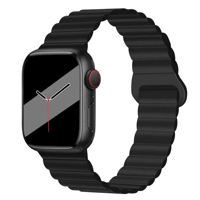 Pulseira de silicone magnética para Apple Watch