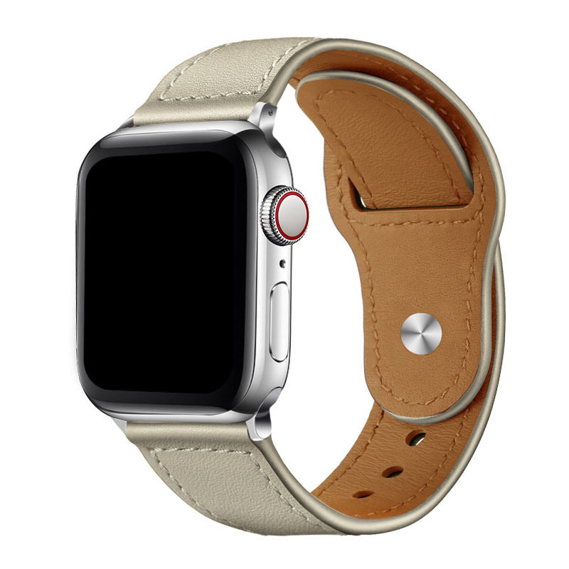 Pulseira de Laço em Couro para Apple Watch