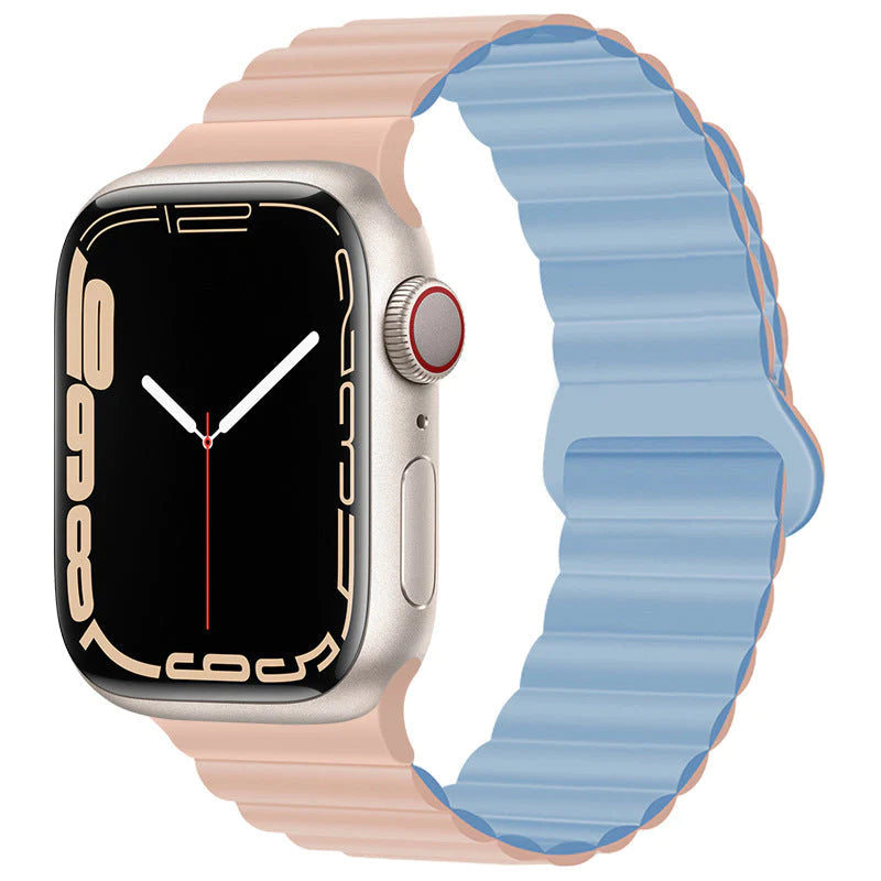 Mágneses szilikon szíj az Apple Watch-hoz