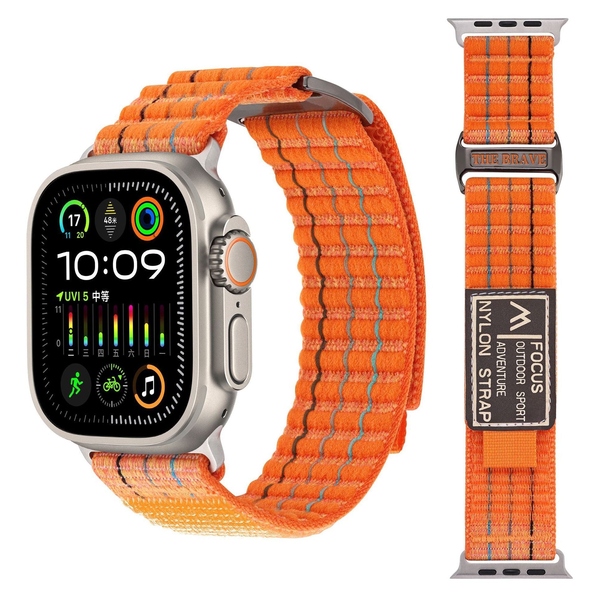 FOCUS Trail Loop Nylon Band För Apple Watch