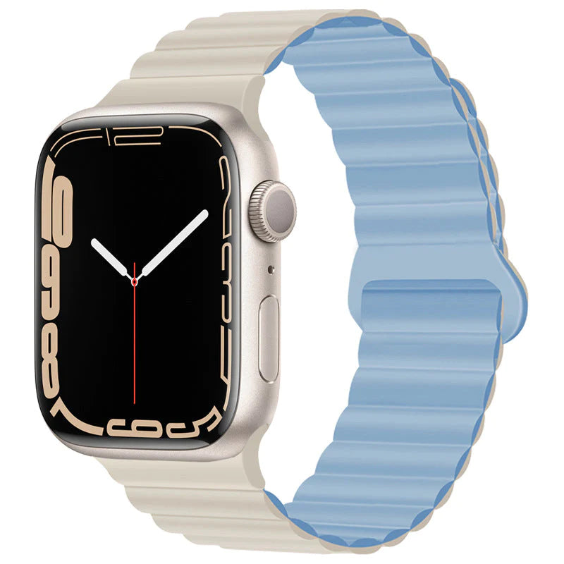 Pulseira de silicone magnética para Apple Watch