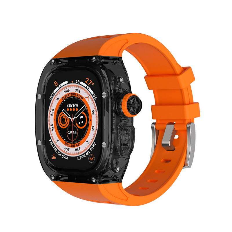 Crystal Pro Series - Apple Watch Ultra tok - Fekete