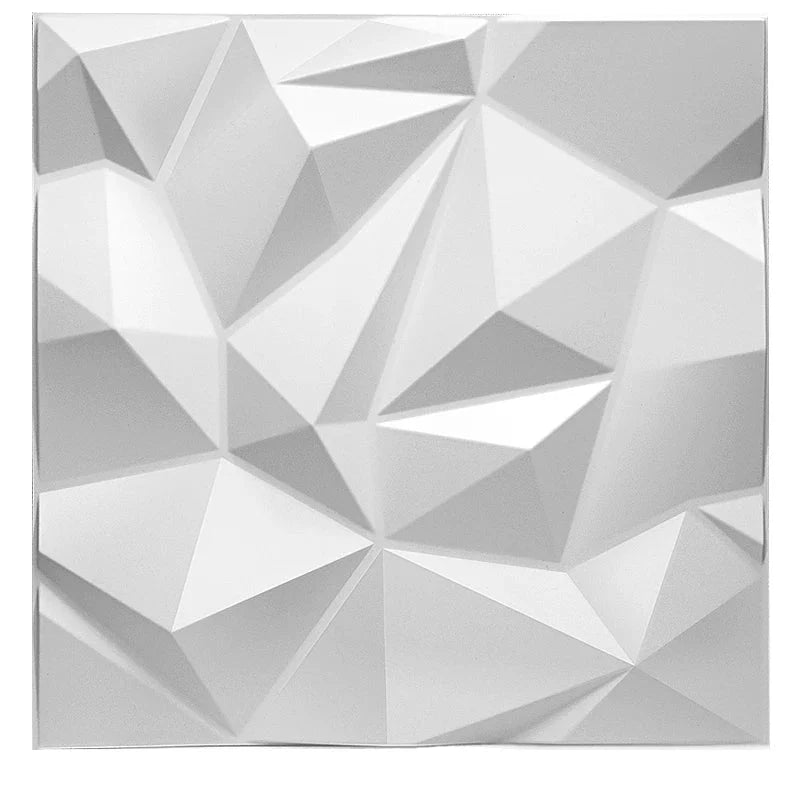 Sophia 3D Wall Panel - 30x30cm Modern Art Tiles for Home Renovation