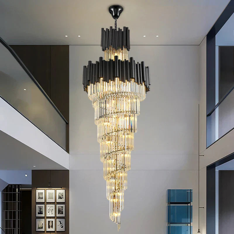 New York Black Chandelier