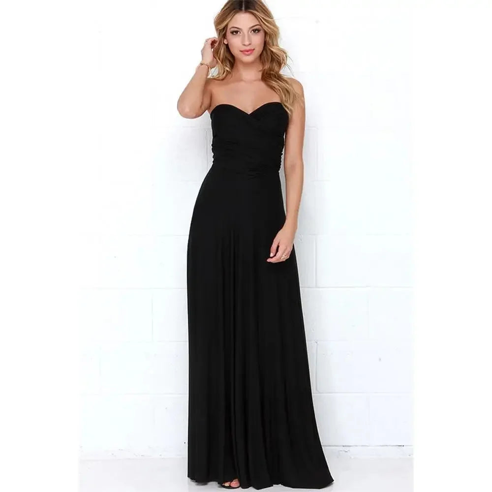 Sara Multiway Convertible Boho Maxi Dress - Sexy & Elegant