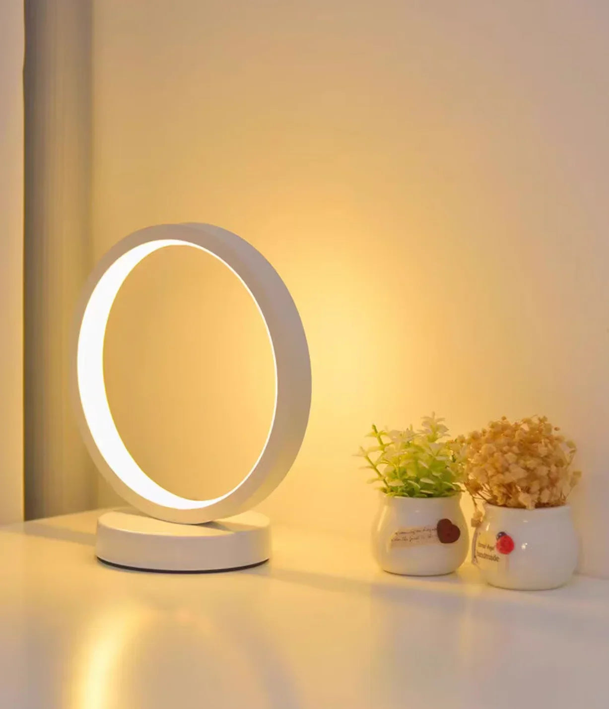 Modern LED Circular Table Lamp