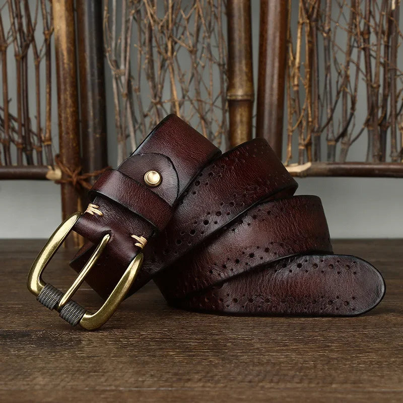 CAMDEN COWHIDE BELT