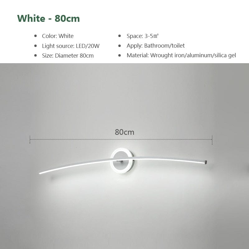 LED Bathroom Mirror Wall Lamp