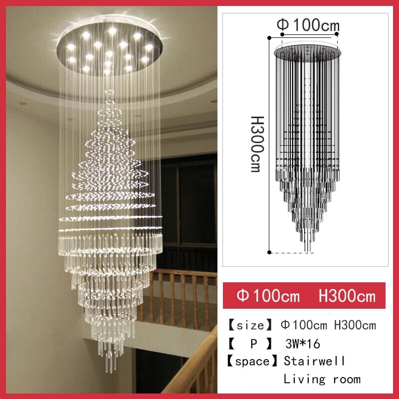 Chandelier Albert Crystal