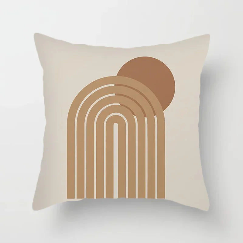 LineArt - Decorative Cushion Cover with Abstract Pattern