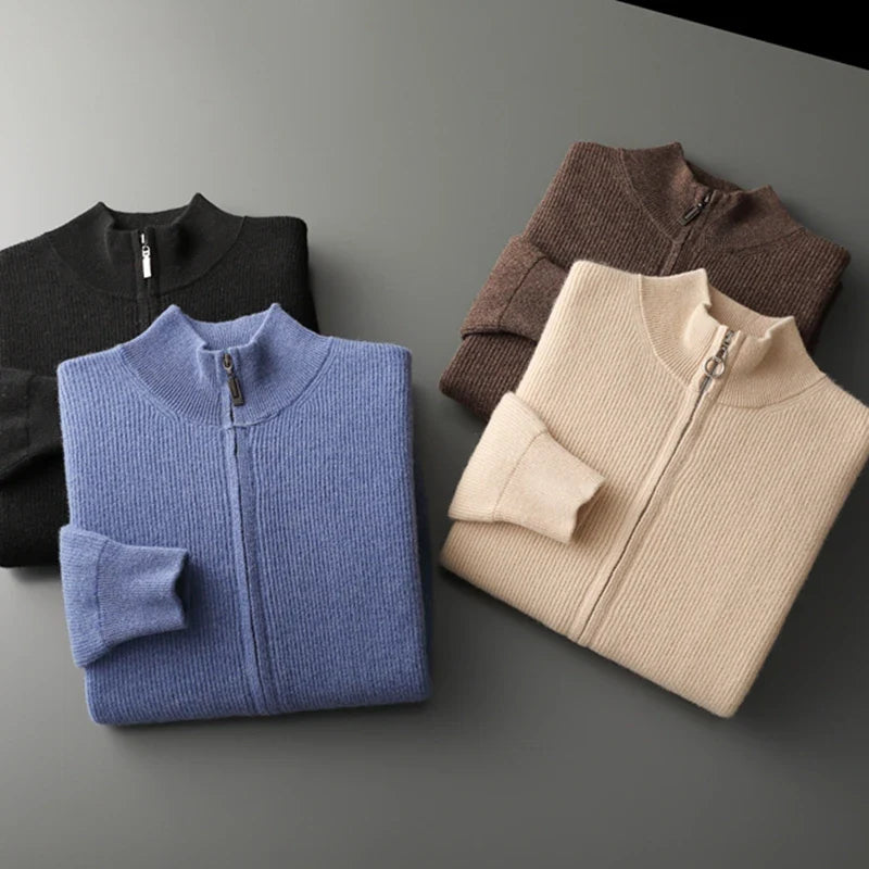 Alexander: Herbst-Winter-Pullover aus 100 % reiner Wolle/Kaschmir