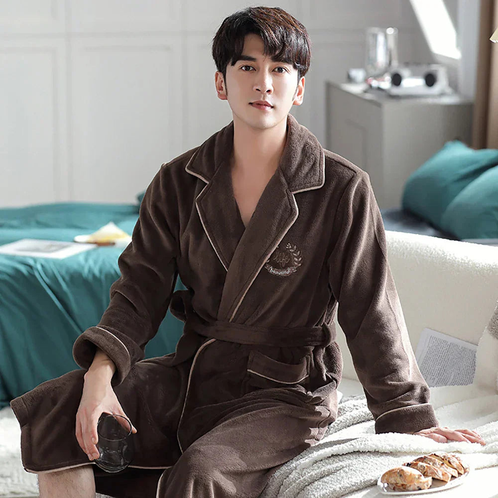 WarmPlush – Soft and Warm Bathrobe for Men