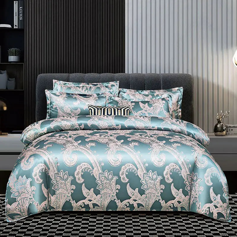 SatinPrestige - Comfortable Jacquard Duvet Cover