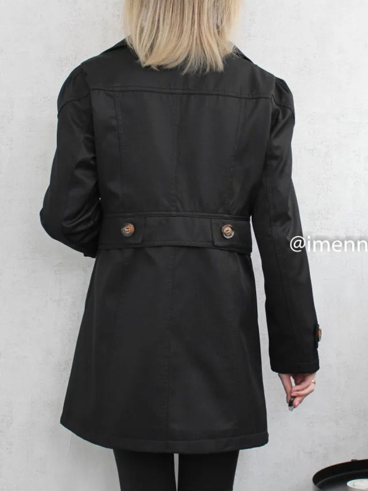 Trench Coat Giacca monopetto