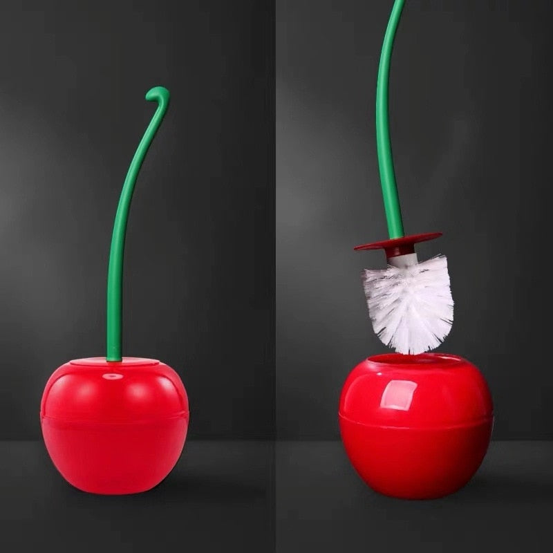 Vrimlo® Nordic Cherry Toilet Brush and Holder