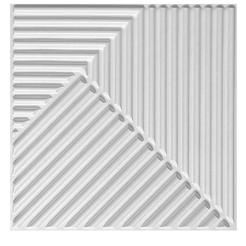 Sophia 3D Wall Panel - 30x30cm Modern Art Tiles for Home Renovation