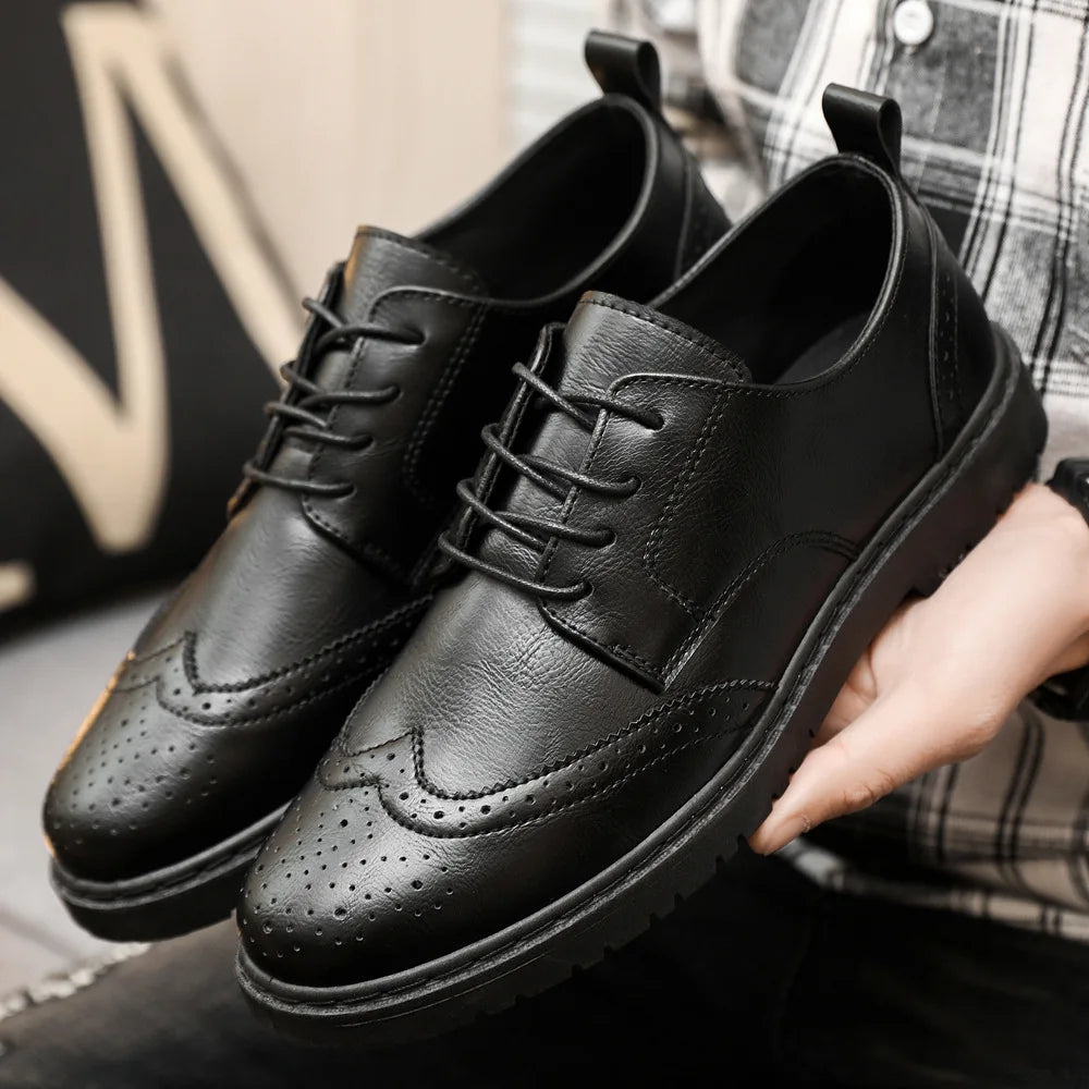 ApexLux Pantofi Oxford pentru Bărbați