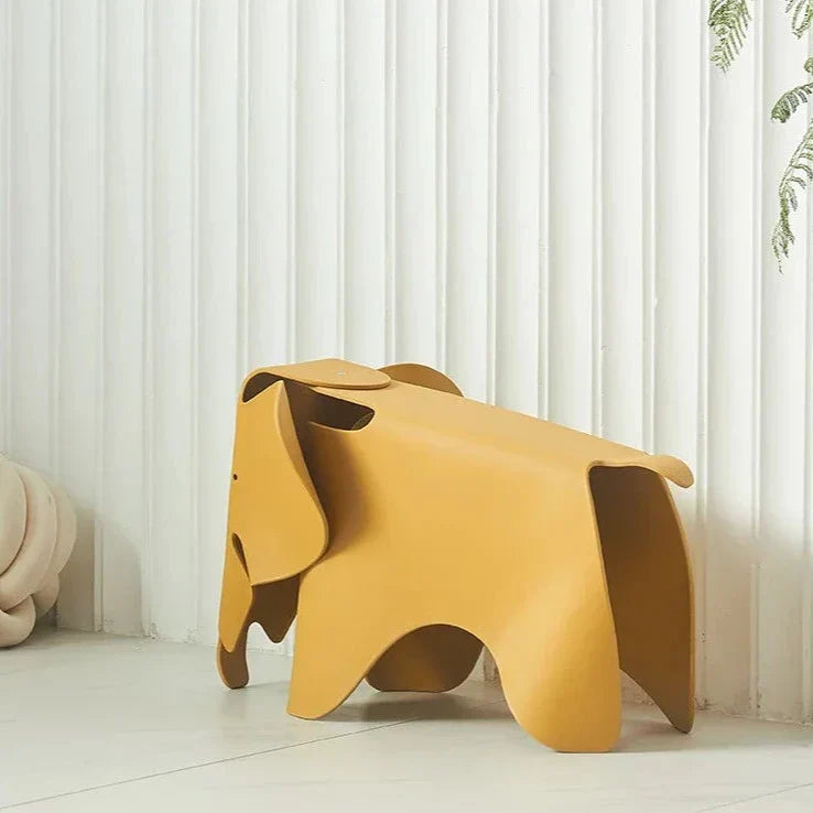 Modern Origami Elefant Pall Ottoman Dekor