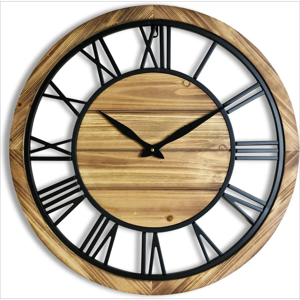 MajesticClock – Decoratieve klok met Romeinse cijfers