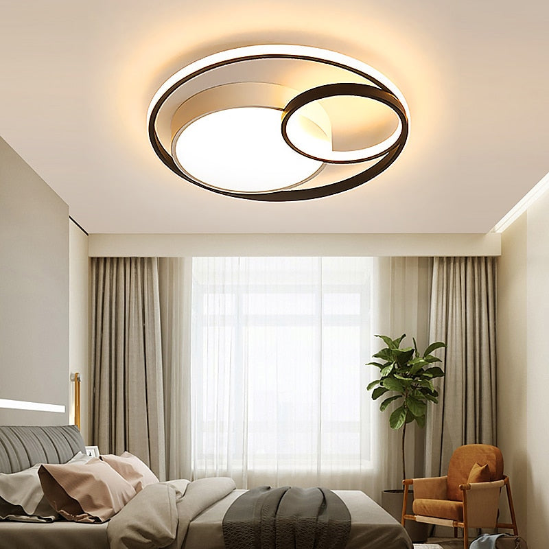 Modern Infinite Circles LED Ceiling