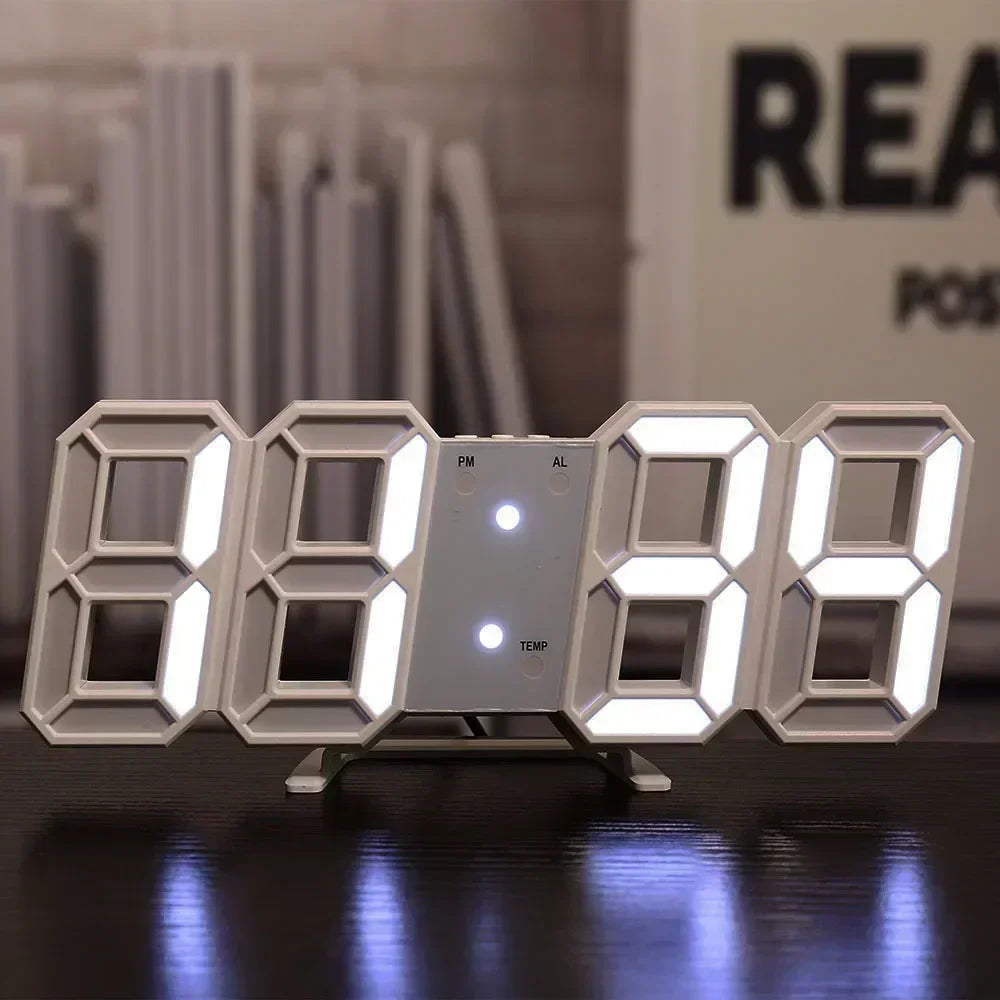 NeoTime – Electronic 3D LED Clock for Interior Decoration