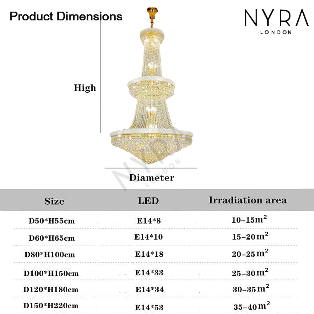 Candelabru Cristal Marina