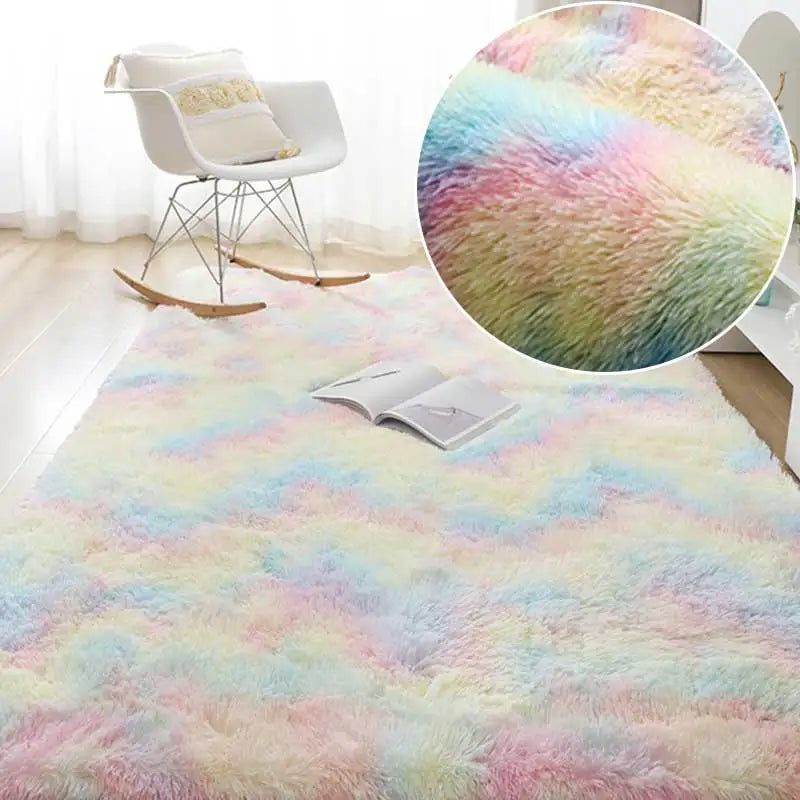 Tapis Doux et Fluffy Winnie – Tapis Shaggy Confortable pour Salon et Chambre