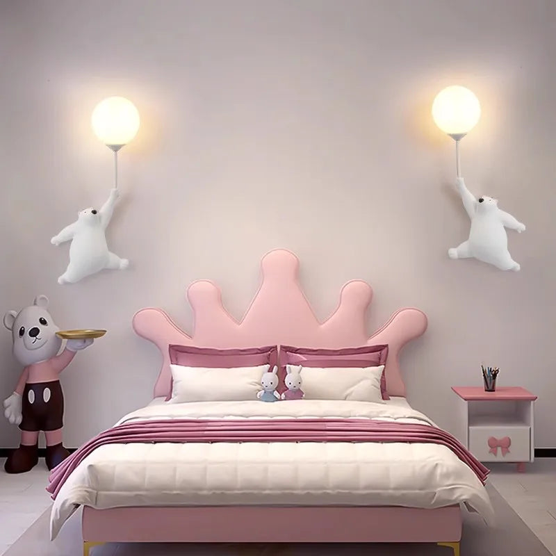 Polar Bear Wall Lamp