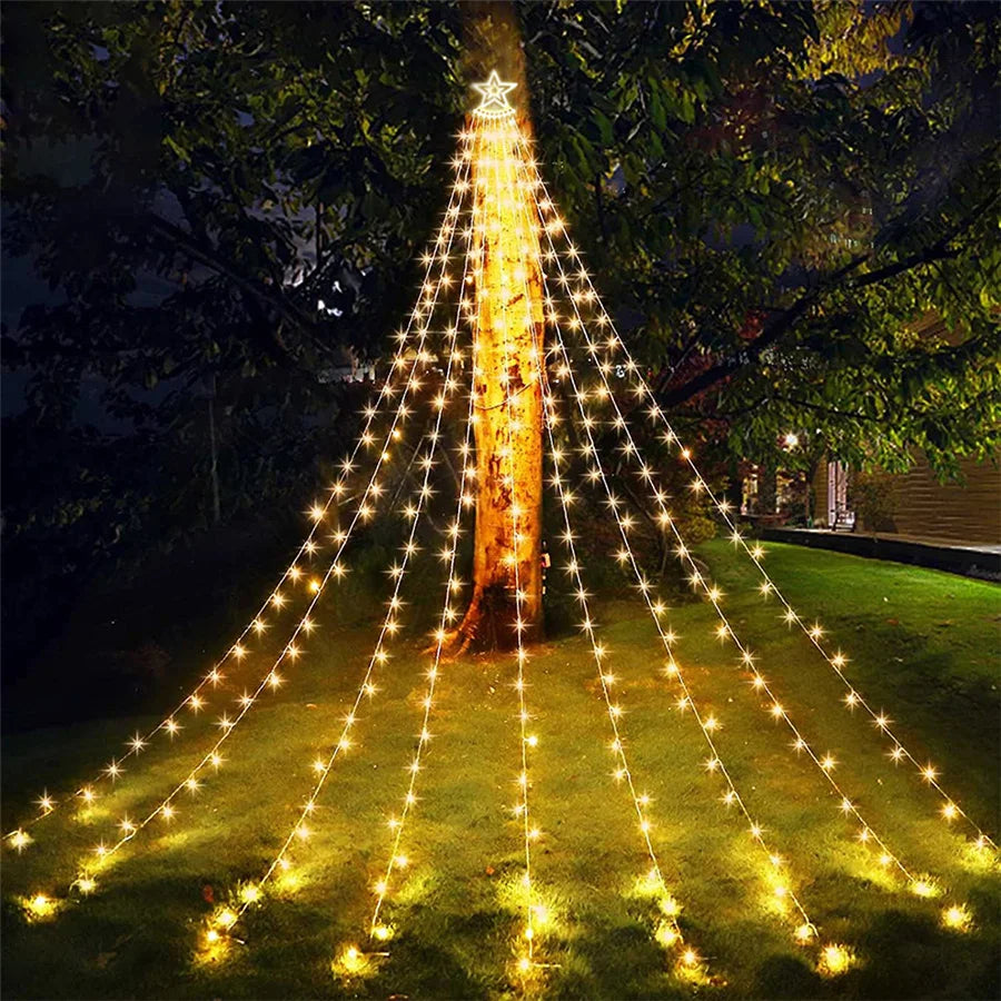 LumieresSerenite - Tubo de luz de hadas para Navidad y fiestas