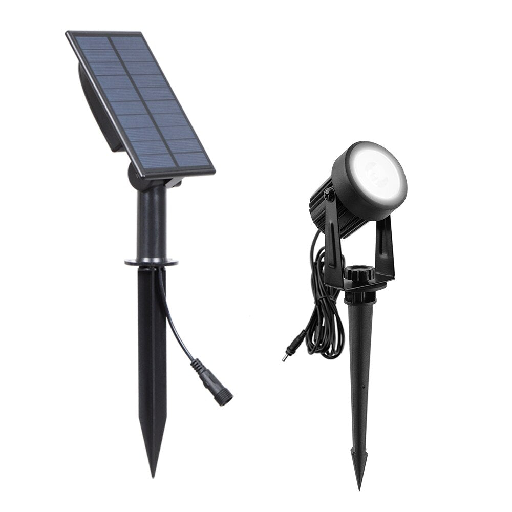 Solar Spotlight Vanntett IP65 Solar Powered LED